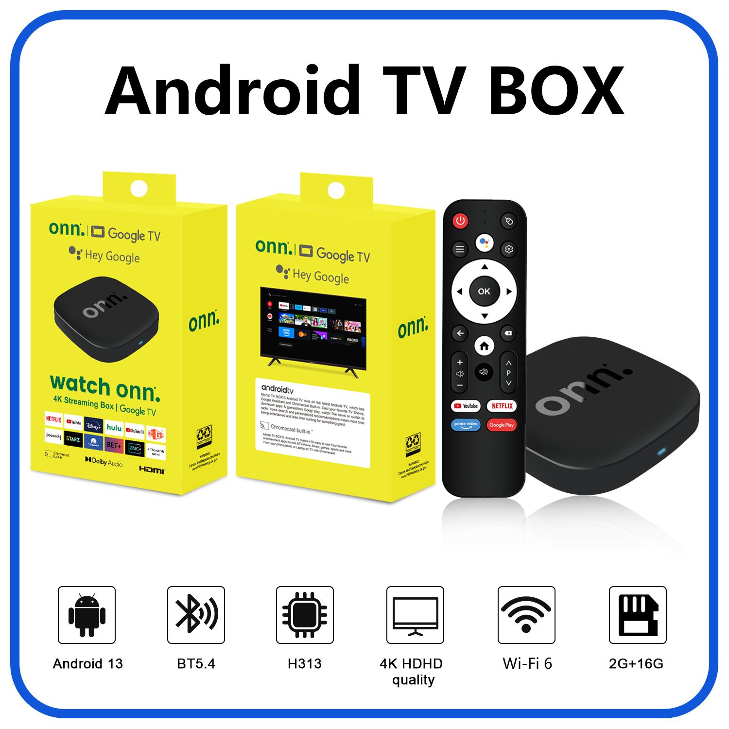 Onn 4K Android 13 Smart TV