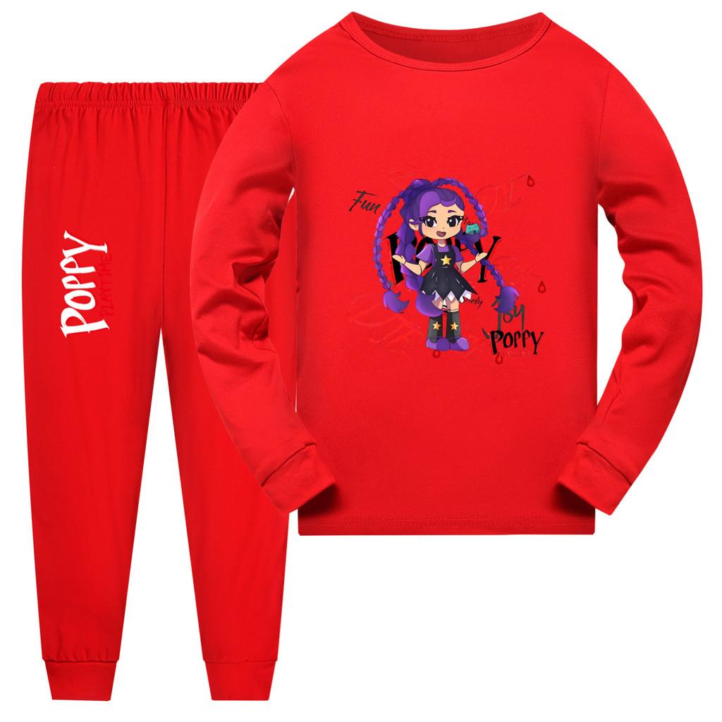 5593 Ensemble Pyjama Filles Enfants Imprimé Lily Lovebraids Haut et Pantalon Vêtements de Nuit Maison Pyjamas