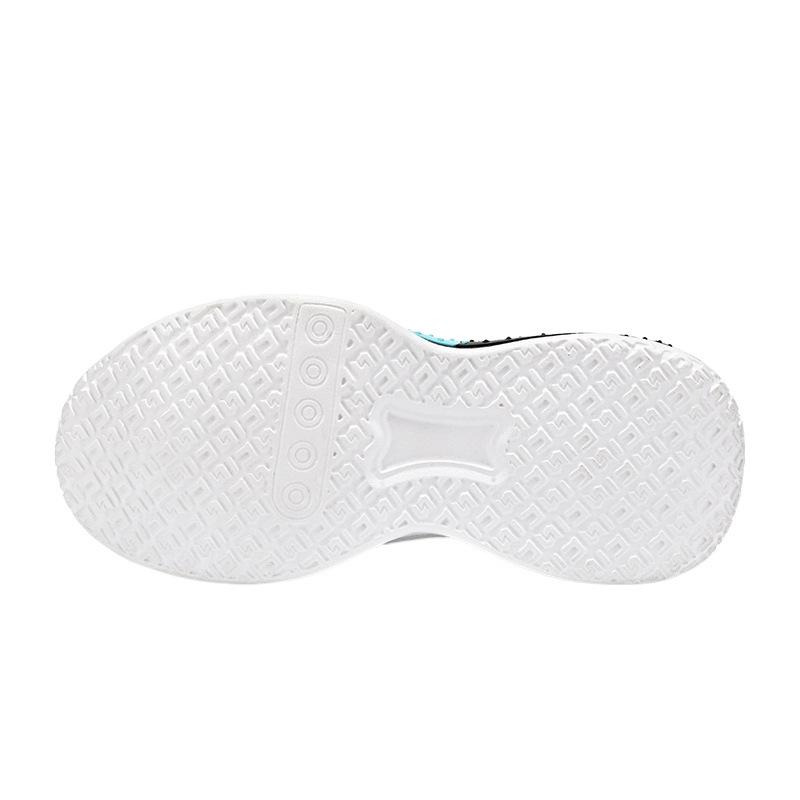 2025 new fashion shoes middle and older children's casual rotating button sports shoes cushioning mesh breathable basketball shoes