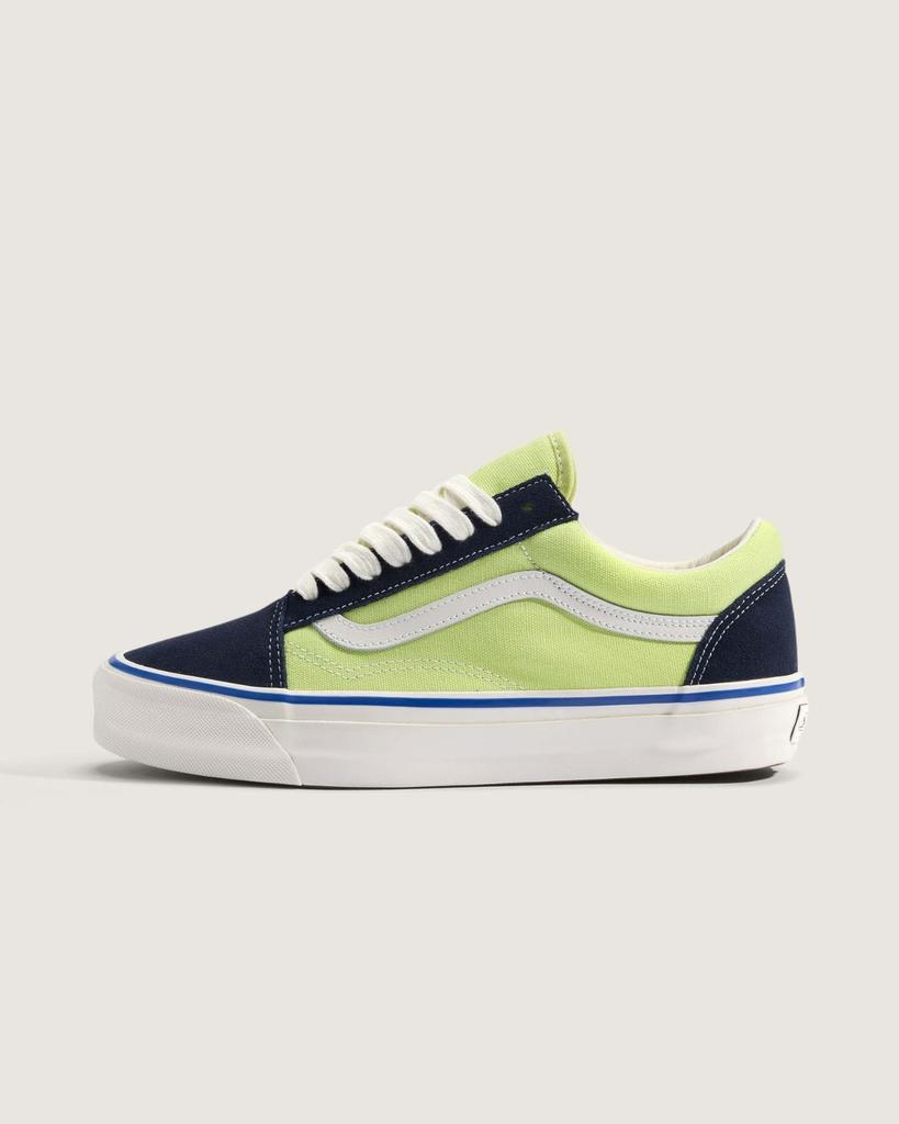 VN000D9JEZR Vans Premium Old Skool Light Taupe Dark Red (Men's)