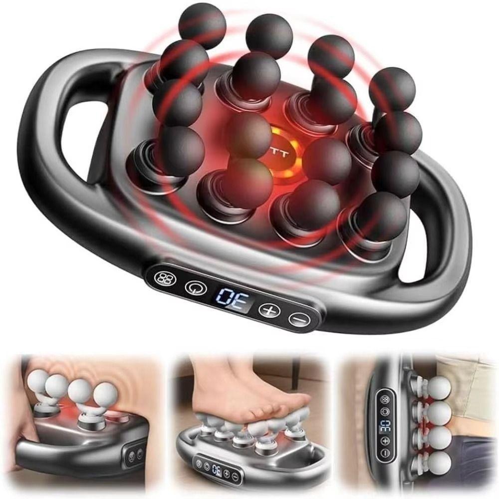 8/12/16-Head Body Massage Machine Electric Neck Shoulder Masajeador  for Muscle Relaxation