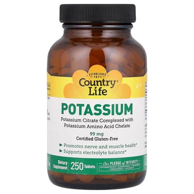 Potassium 99mg 250 Tablets
