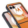 For Motorola Razr 50 5G Case Ultra Thin Leather Coated Hard PC Folding Phone Cover