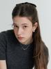 Love Me Monster Classic Velvet Ribbon Hair Pin Xl (L233Mha050)