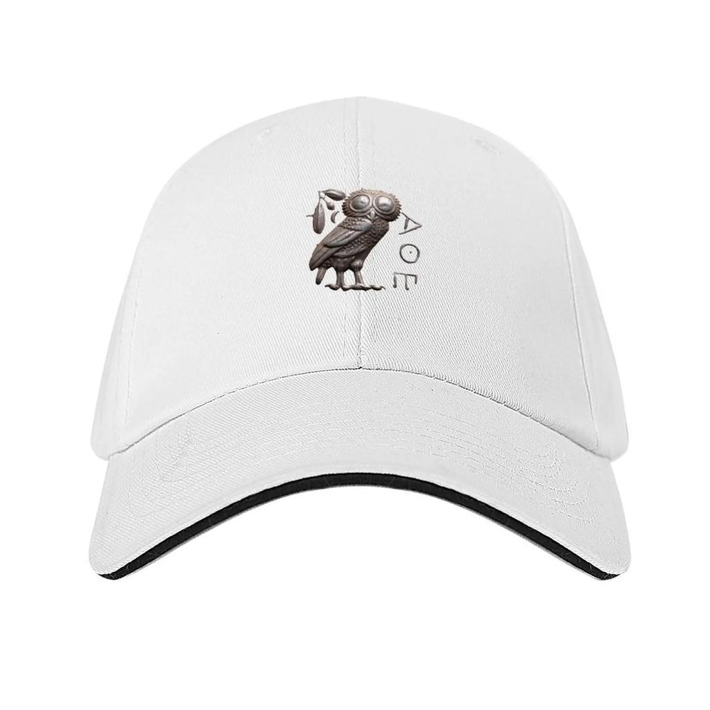 Athenische Eule Klassische Baseballkappe Vintage Luxuskappen Mütze Herren Benutzerdefinierte Kappe Hüte Für Damen Herren