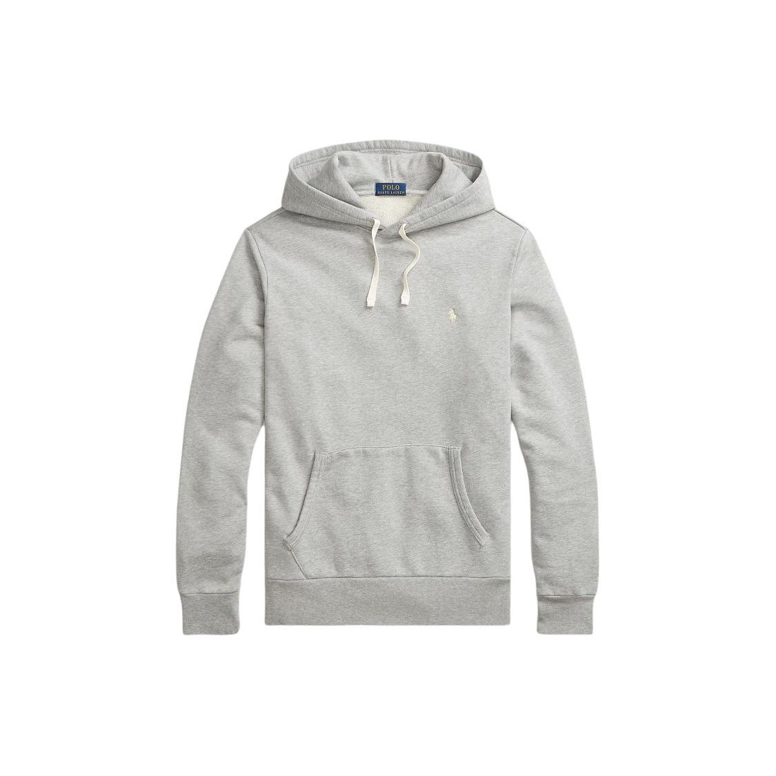 

Polo Ralph Lauren Ss24 Однотонная толстовка с капюшоном и длинными рукавами с вышитым логотипом для мужчин, цвет вересково-серый, MNPOKNI16823162-020 XL