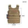 ELITE JPC Nylon Multicam Plate Carrier Vest Multicam Tactical Airsoft Pouch Plate Carrier [EXCELLENT SPANKER] - Lightweight, Vest, Armor, Included,