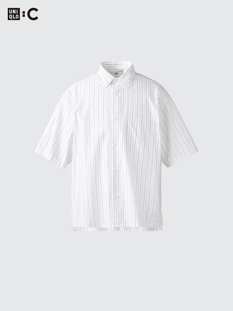 Uniqlo Japan Broad Oversized Shirt Stripe