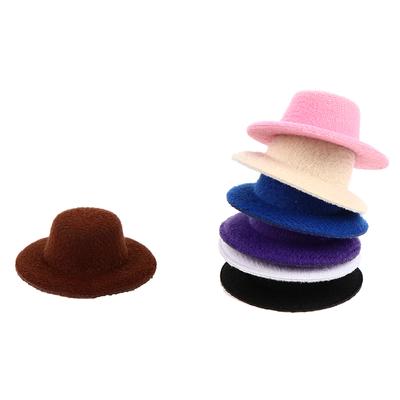 5 sztuk 1:12 Dollhouse Miniaturowy kapelusz Mini Dolls Hat Dolls House Accessories