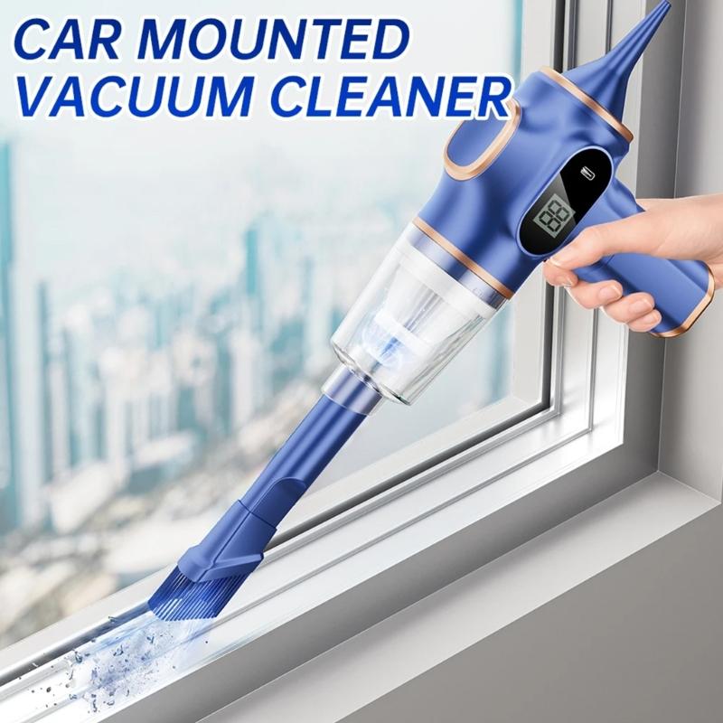 290000Pa 5 in 1 Vacuum Cleaner Automobile Vacuum Cleaner Handheld Vacuum Cleaner Digital Display For Car Home