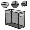Hanging File Organizer Crate Metal Mail Holder Sorter Office for Desktop