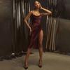 Ladies Sexy Solid Color Cami Dress Women Vest Strapy Cocktail Party Club Dresses