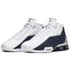 Nike Shox BB4 White Silver Navy Sneakers AT7843-100