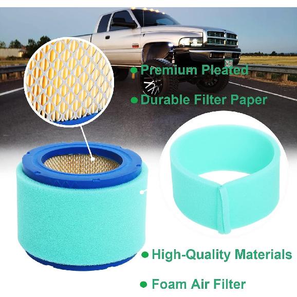 1Pcs 140-2379 140-1891 RV Generator Air Filter Replacement | Compatible with Cummins Onan Emerald 6500 6300 5000 4000 BGE NHE and Marquis BGM NHM