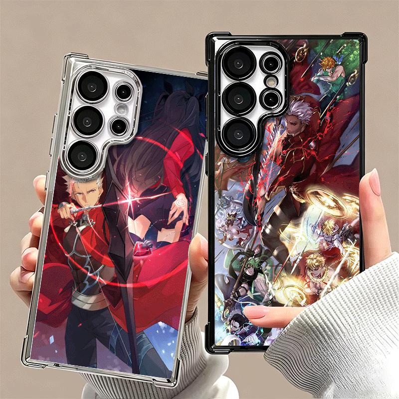 Fate Zero Stay Night Archer Plating Phone Case For Samsung Galaxy S24 S25 FE S26 Edge S23 Ultra S22 S21 Plus S20 Anti-Fall Airab