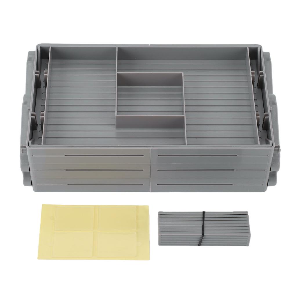 3 Tier Drawer Organizer Adjustable Expandable Multi Level Smart Drawer Organizer for Makeup Jewelry Cosmetics