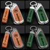 Car Sticker 2025 Hot Car Zinc Alloy Leather Smart Remote Key Fob Case Cover Protector Shell For Skoda Octavia 4 8 A8 2020 2021 K