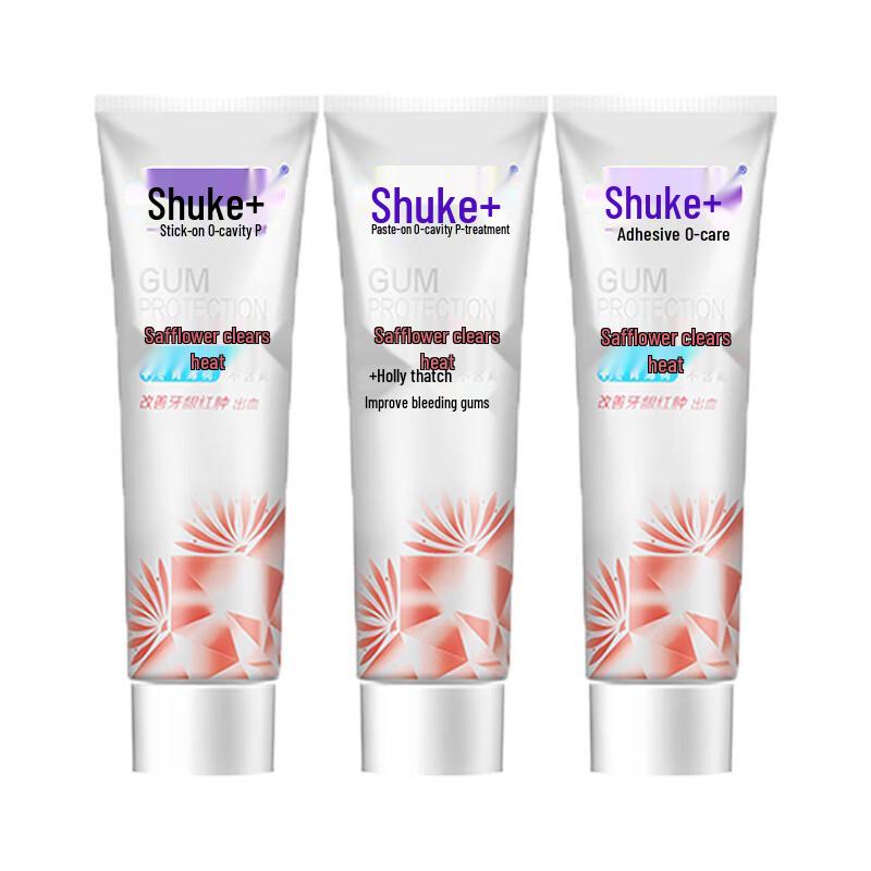 

Shuke Safflower Herbal Fire-Clearing Toothpaste (3-Pack)