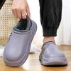Vânzare Fierbinte Pantofi Bărbați Iarnă Papuci de Casă cu Platformă pentru Mers Bărbați Casual Slip-on pentru Condus Ușori Papuci Bărbați Modă Nouă