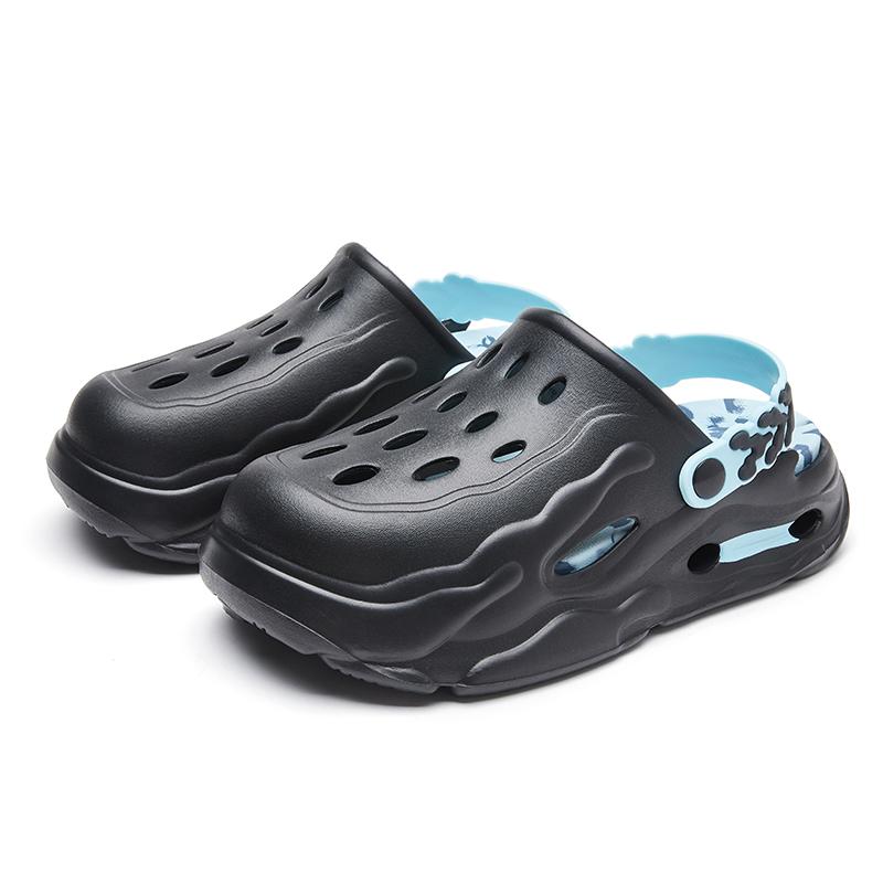Fashion Men's Trendy Thick Soled Sandals Outdoor Slippers Men Garden Shoes Comfortable Men Summer Casual Shoes Half Drag Beach Sandals