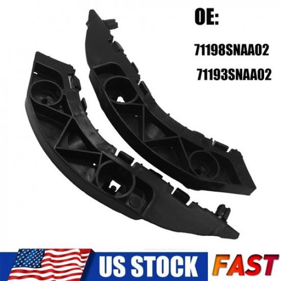 Front Bumper Brackets Retainer Side Support For Honda Civic Sedan 2006-2011 2Pcs