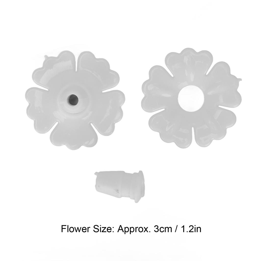 30Pcs Hummingbird Feeder Flowers Hanging Bird Feeding Ports Replacement Parts Garden Supplies