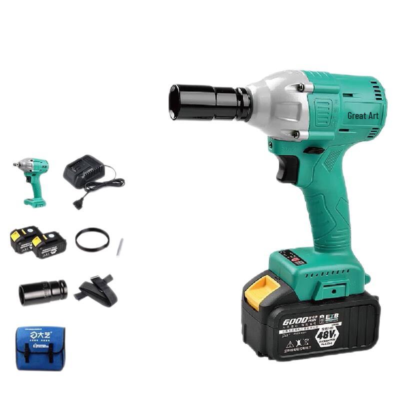 

DAYI 20V 310N·m Brushless Cordless Impact Wrench CN plug (adapter included)
