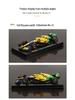 Bburago 1:43 McLaren MCL38 2024 Monaco F1 Race Alloy Car Model