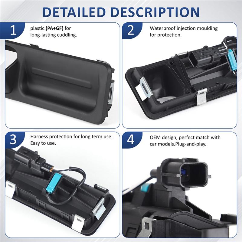 Trunk Release Button For Hyundai Genesis G80 Sedan 2015-2020 81260B10104X 81260-B10104X Tailgate Switch