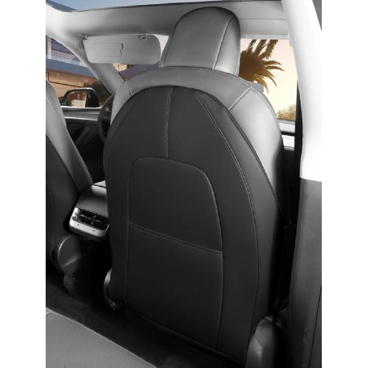 Anti Kick Pad Protector Seat Back for Tesla Model 3 Model Y Mat Child Anti Dirty Interior Accessories Trim Decoration 2021-2024