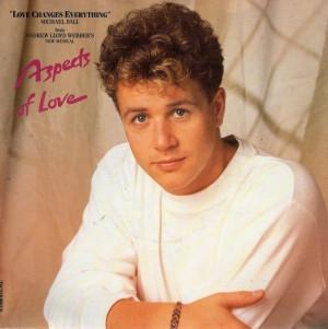 7inch Record MICHAEL BALL - Love Changes Everything RUR3 Really Useful R 1989 UK Soundtracks & Musicals Used