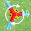Sprinkler Toy, Water Play Fountain, Fire Hydrant Type, Rotating Fountain, for Garden and Pool Play, Easy Hose Connection, Outdoor Water Toy for Kids