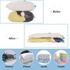 Transparent Vacuum Storage Bag Moisture-Proof Reusable Folding Compressed Thickened Vacuum Bag Clothes