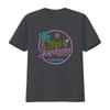 Club Tropicana Neon Design T Shirt Tropical Vibes with Palm Tree Sun Free Drinks Fun and Sunshine  vintage Washed
