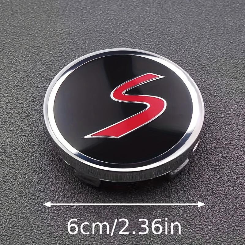 4 Stück 60mm Auto Styling Radnabenabdeckung für Mini Cooper S JCW One R55 R56