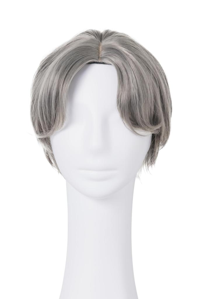 Clearstone WIGGY RICH Comma Silver Ash Wig, Hair, Men's,