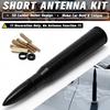 5.5'' Black Bullet Short Antenna 50 CAL For 2005-2018 Dodge Ram 1500 2500 3500