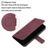 Flip Case for iPhone 13 Strong Magnetic Clasp Soft TPU Inner Leather Phone Cover with Card Slots