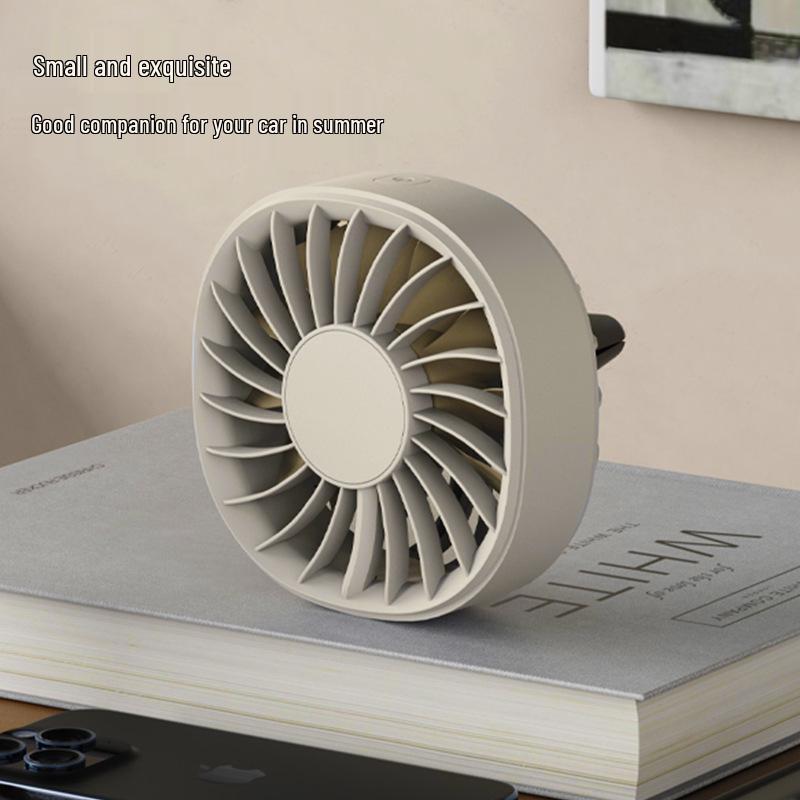 Colorful Mini Car Vent Fan: Compact Summer Cooling Solution