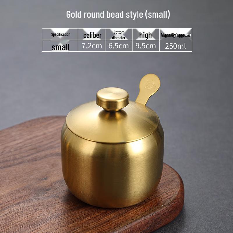 777 Commercial 304 Stainless Steel Seasoning Jars with Spoon