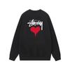 Unisex Oversized Cotton Crewneck Sweatshirt With Letter Dice Print Fall Youth Streetwear