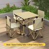 Portable Folding Camping Table and Chair Set for Outdoor Picnic, Fishing, or Sketching