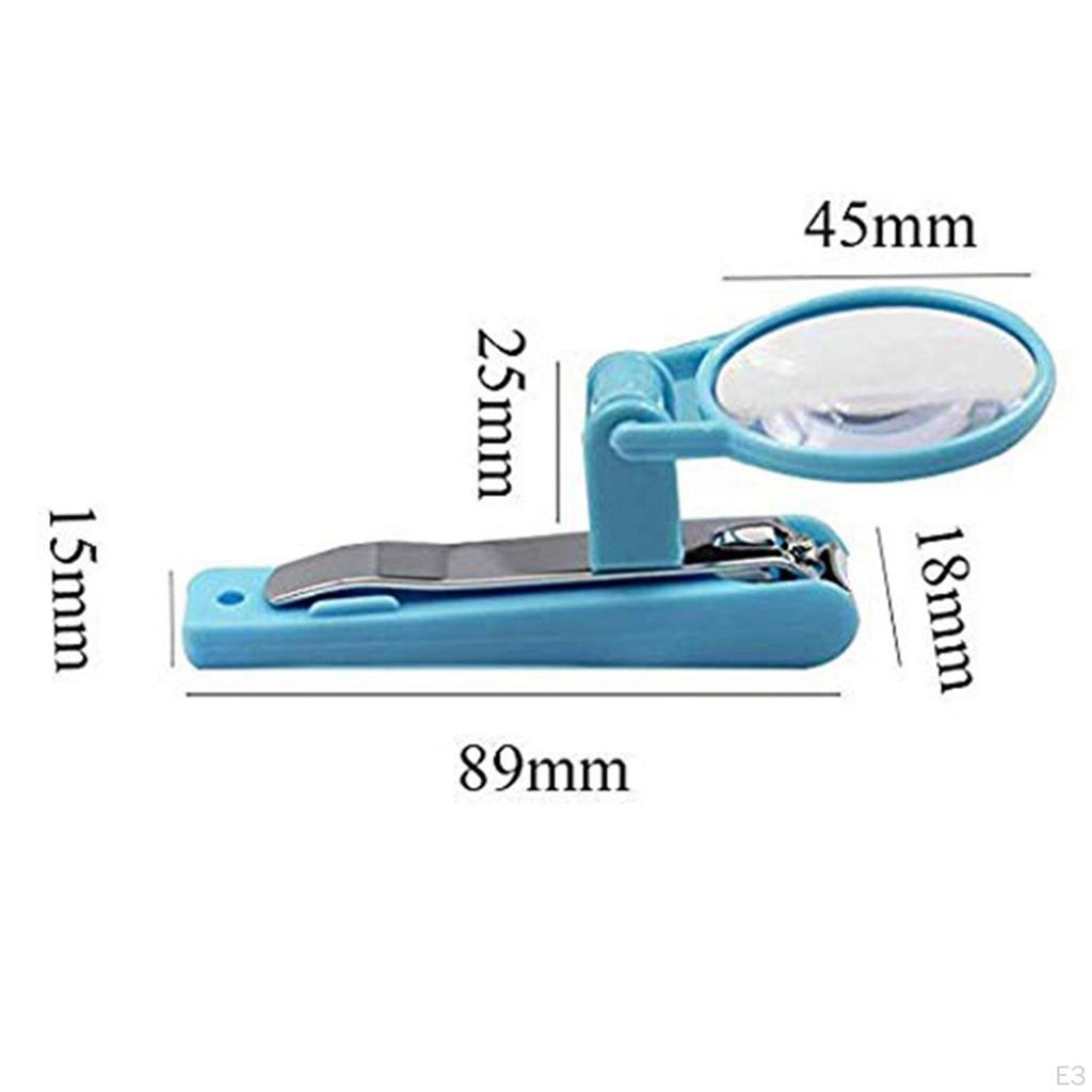 Nail S Set,Nail with Magnifying File and Ingrown Tool Fingernail Toenail for Thick Nails,