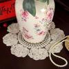 Modern Lace Placemat Vintage Table Place Mats Decorative Cup Mat  Table Setting