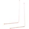 Pure Copper Energy Detection Rod 2 Pcs Detection Tool Set