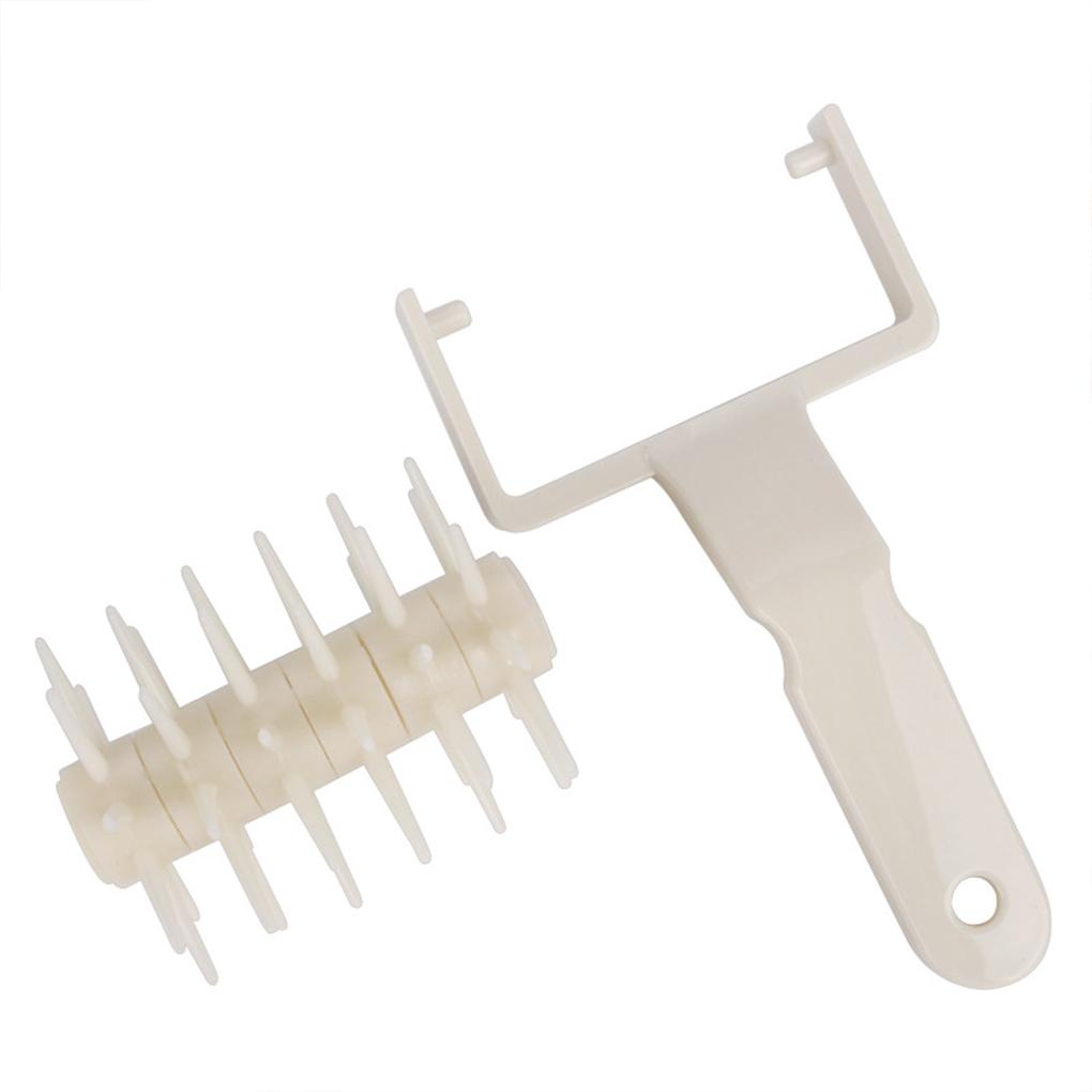 Non-Stick Rolling Pin For Pizza Baking - Easy To Clean And Durable Pie Needle Wheels Roller Tools Even Distribution