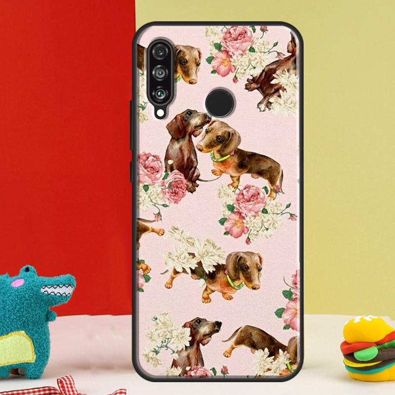 

Мультяшная такса Для Huawei Nova 5T 9 10 SE 12i 12s 11i Y91 Y90 Y60 Y70 Y72 Y61 P60 P30 Pro P20 P40 Lite Чехол For Huawei P20 Pro