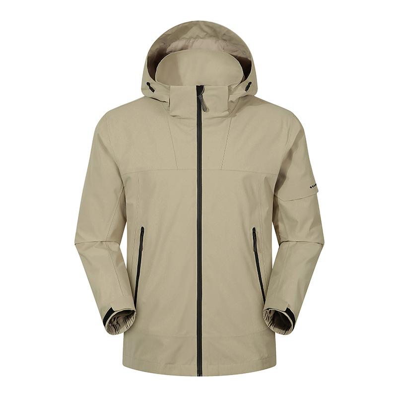 Outdoor Use Jacket Men and Women Three-in-one Removable Jacket Latest Wind Shield Water Repellent Mountaineering Jacket