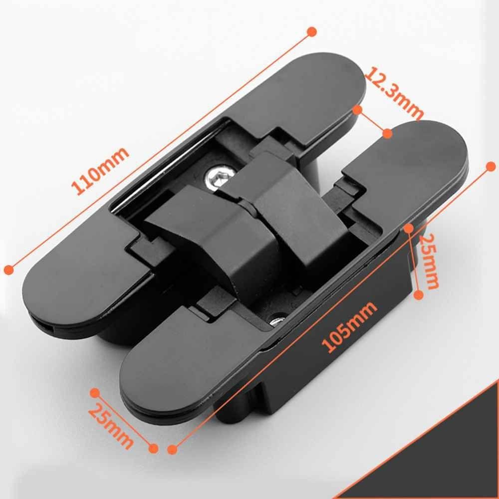 Cerniere Nascoste in Acciaio Inossidabile Cerniera a Croce per Porta Cerniere Pieghevoli Invisibili Accessori per Finestre Forniture per Mobili Ferramenta