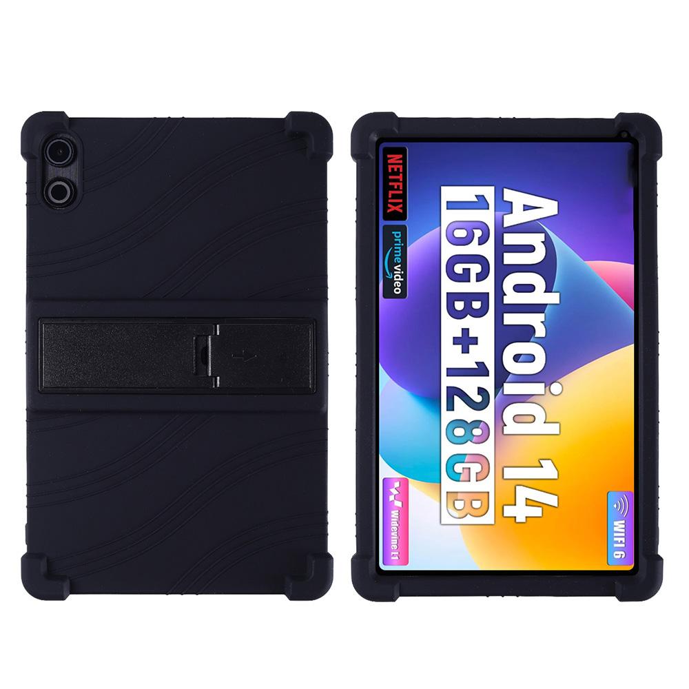 For FEARWIKY FKYC12 10.36 inch Silicone Case with Kickstand Rugged Protective Cover